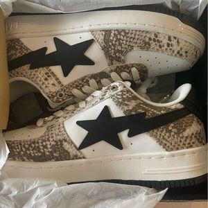 BAPESTA Snakeskin sz 11 DS🐍🐍🐍